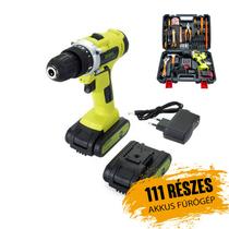 Ryodel 111 részes akkus fúró és csavarozó gép LCD kijelzővel RY/AKK-21MX
