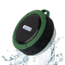 C6 vízálló Bluetooth hangszóró - zöld Holm1369