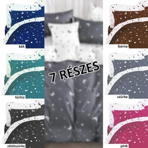 RANDOM 7 részes holdas ágyneműhuzat garnitúra FYX