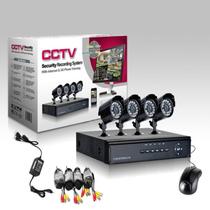 CCTV kamerarendszer - 4 kamerás megfigyelő rendszer