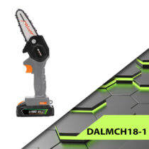 Daewoo DALMCH18-1 akkus mini láncfűrész, 18 V akku és töltő nélkül