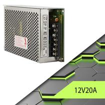 Tápegység Fém védőtokban 12V20A