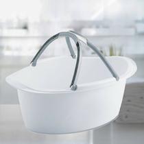 Műanyag kosár STELLA 25L, ovális, vegyes, 55PR150D