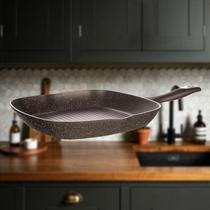 BANQUET Alumínium grillserpenyő PREMIUM Dark Brown 28 cm 40055228