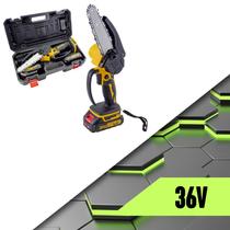 THO Akkumulátoros mini ágvágó láncfűrész 2 akkuval 36V M-8009