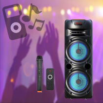 Bluetooth Hangszóró Karaoke Mikrofonnal  ZQS-8220