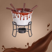 Csokoládé fondue szett, 6 részes  17AA1203-A
