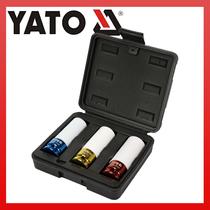 YATO DUGÓKULCS KÉSZLET ALUFELNIHEZ 3 RÉSZES 1/2&quot; 17,19,21MM YT-1056