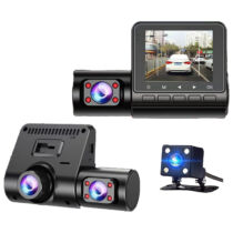 REC c50 autós menetrögzítő kamera,tolatókamerával,beépített utastér kamerával -  holm7180