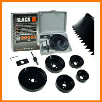 BLACK Lyukfűrész készlet, 64-127mm, 8db-os – 21001