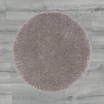 Puffy Szürke kerek szőnyeg 80cm