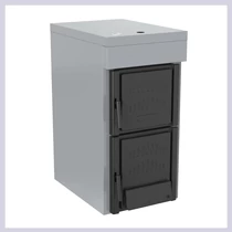 Hunor SP 4 tagos szilárdtüzelésű öntöttvas kazán (20kW) SP-KAZ-001