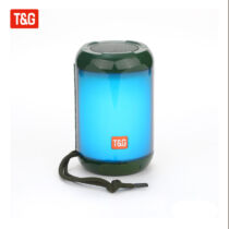 T&G hordozható vezeték nélküli Bluetooth hangszóró LED világítás TG638 