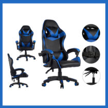 Gamer szék kék-fekete 11066