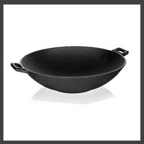 BANKET kiváló öntöttvas WOK serpenyő, átmérője 36,5 cm 40051985