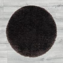 Puffy kerek antracit szőnyeg 160 cm