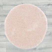 Puffy kerek bézs szőnyeg 160 cm