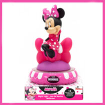 Minnie Mouse 3D Éjjeli LED Lámpa WD21657