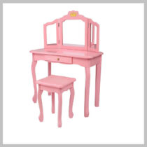 Gyermek fésülködő asztal - rózsaszin HOP1001365