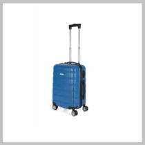 Royalty Line keményfalú bőrönd kék KICSI