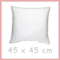Fehér párna 45cm x 45 cm