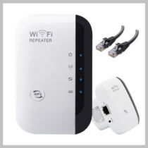 Wi-Fi jel erősítő, nagy teljesítményű átjátszó 300 Mbps 06275