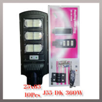 Napelemes 360W utcai led lámpa J55-DK-360W