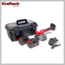 KrafTech Akkumulátoros Csempe Vibrátor, 125mm Tárcsa 42V 2 akkuval KT/TIL-48xPro