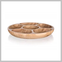 Osztott tál Brillante Bamboo 31 x 4 cm 27051009