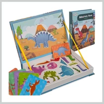 Mágneses puzzle - dinoszauruszok 24730 
