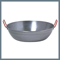 Paella füles serpenyő polírozott 20 cm 13408
