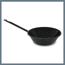 Paella nyeles serpenyő zománcozott 24 cm a13378