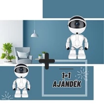 Smart robot intelligens megfigyelő, HD kamera 1+1 AKCIÓ CAM360-104akcio