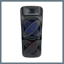 Bluetooth hangszóró digitális kijelzővel, vezetékes mikrofonnal és távirányítóval QL-8806