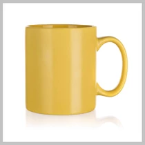 Kerámia bögre MAT 350ml, sárga 60210302
