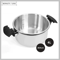 Royalty Line  24 cm-es rozsdamentes acél kukta RL-24PS4L