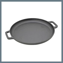 Kerek grillserpenyő öntöttvas 30 cm 13067
