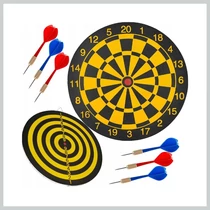 Darts tábla fémvégű dartnyilakkal 38cm 292221