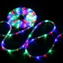 LED Fénytömlő VASTAG 10m Színes 8 Program LEDV10M-8