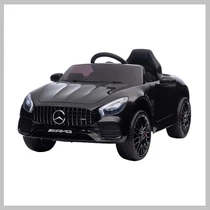 Elektromos játékautó gyerekeknek, Mercedes AMG, 2x25W, USB  Távirányító, fekete FL1888 