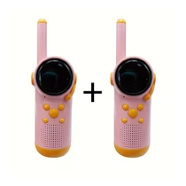 Gyerek walkie-talkie készlet – 2 darabos, rózsaszín-narancs színben UW48527