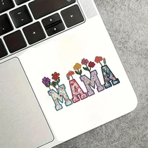 4 db MAMA virágos matrica 4 x 8 cm MX1371816 