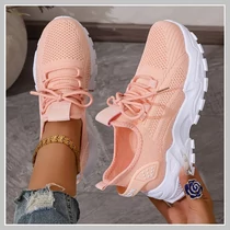 Női ultrakönnyű sneakers cipő pink CU586054-5