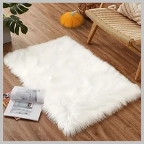 Bolyhos műszőr szőnyeg – 60 × 90 cm, puha plüss VL452364
