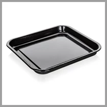 BANQUET Zománcozott tepsi CULINARIA, Fekete, 41 x 37 x 4 cm 13705043