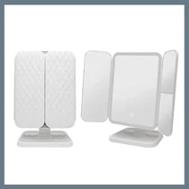 LED Sminktükör - Zoom, világítás, érintőgomb, USB TVJ-103