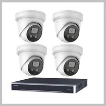 4 kamerás kamera rendszer Full HD PoE 