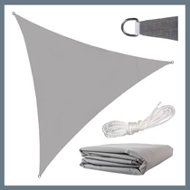Gardlov Háromszög alakú napellenző, 3×3×3m, szürke 00023147