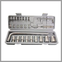 27 részes metrikus dugókulcs készlet (1/2” & 1/4”) DBC-220