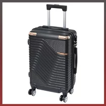 Leziter TraveLux Pro kabinbőrönd keményfedeles fekete 833-BL20